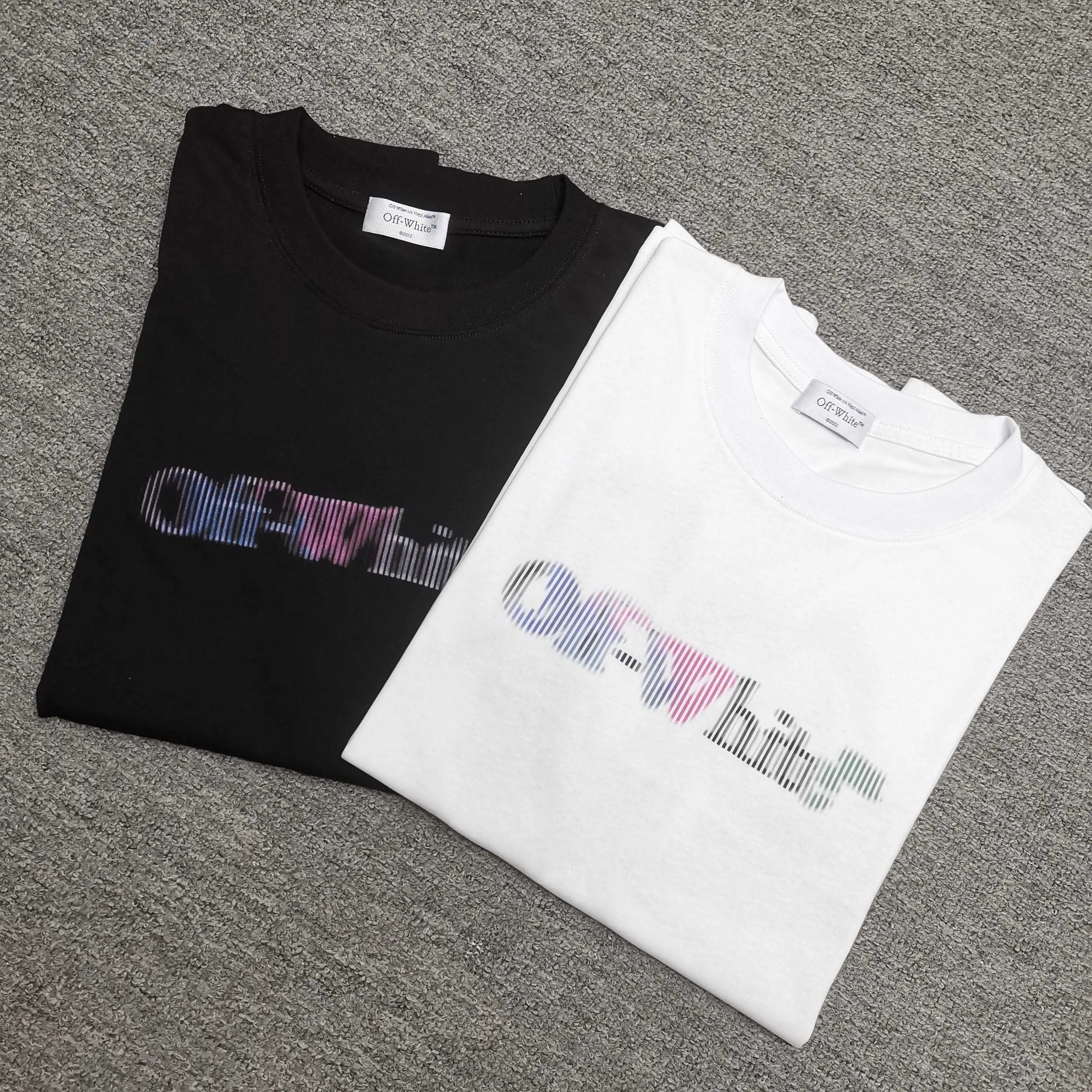 off white new religious angel loose-fitting short-sleeved T-shirt Size: S M L XL Color: Black White P240